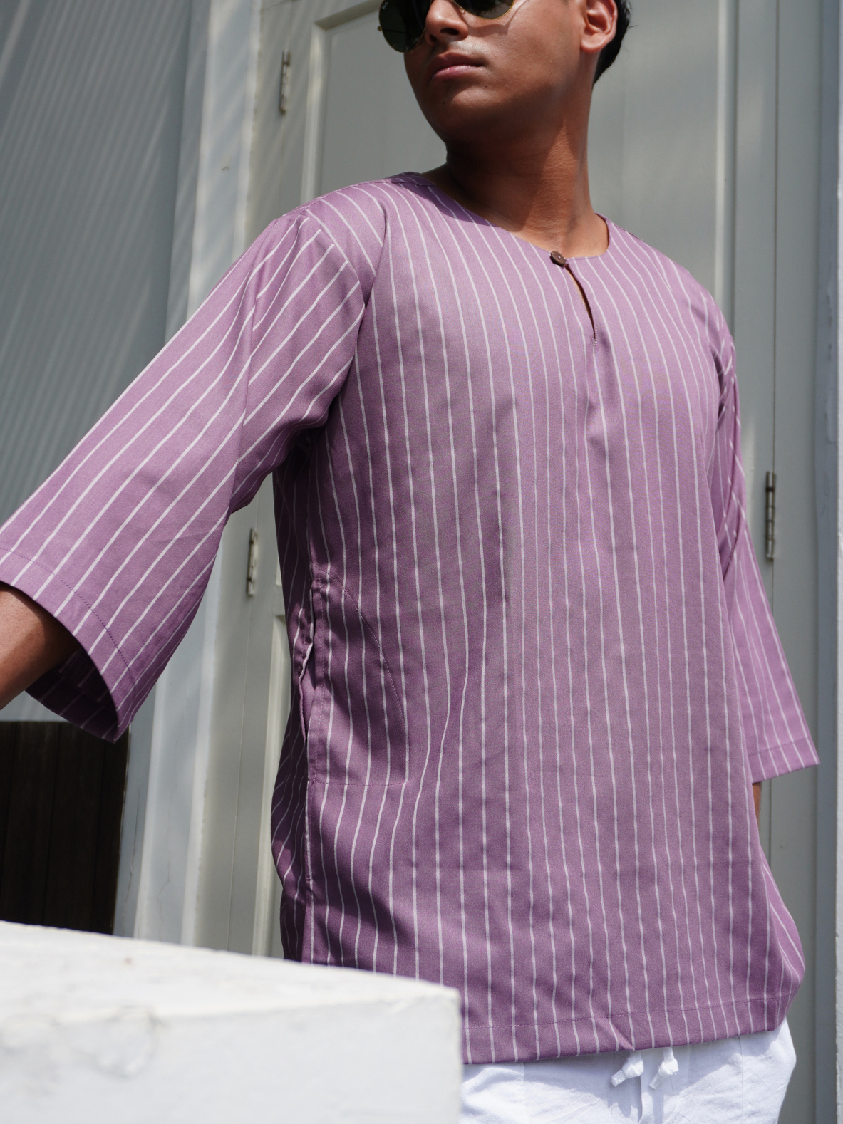 Bayu Kurta in Wildberry