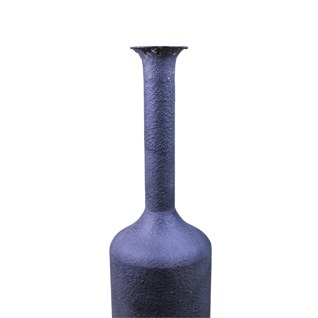 Soot Black Lou Vase