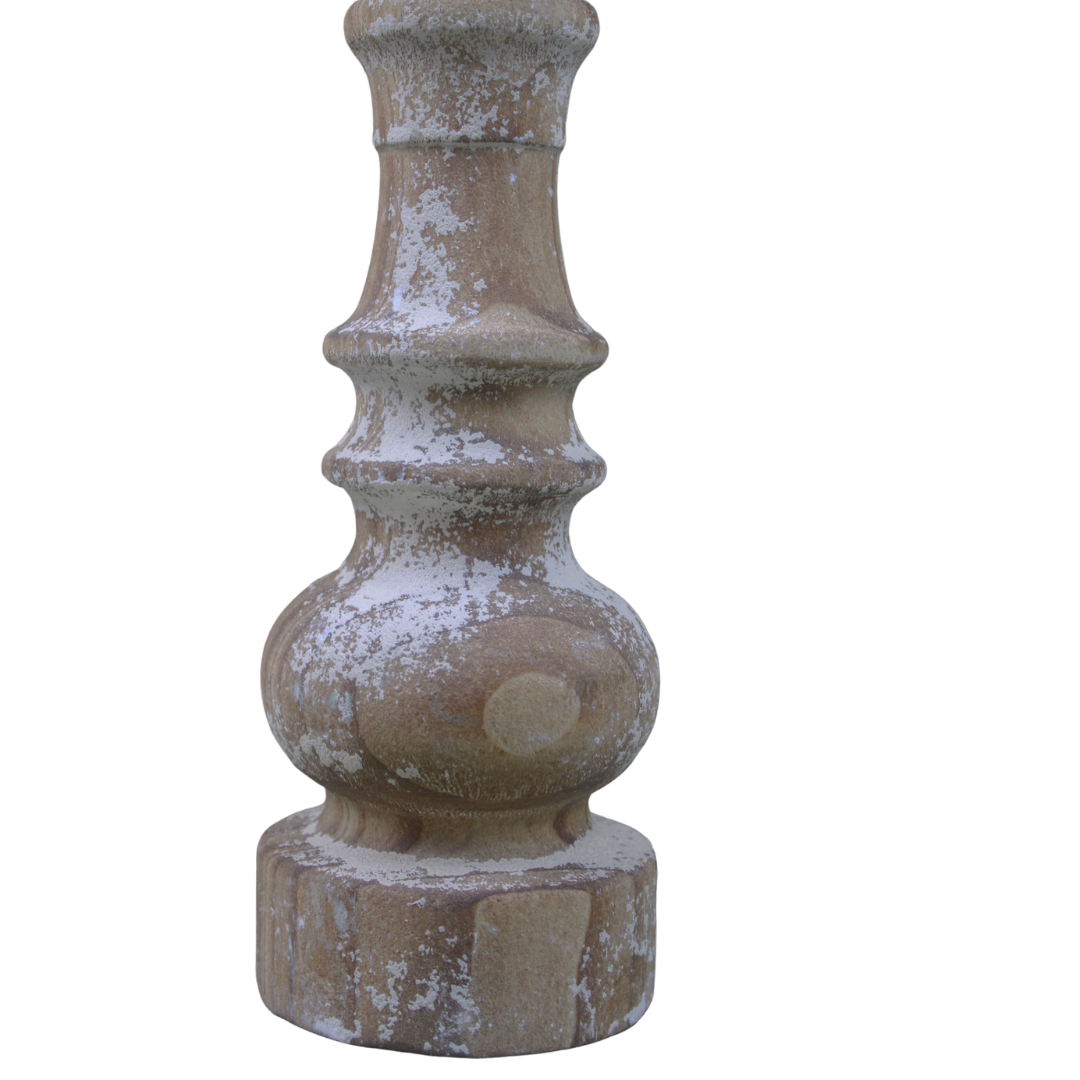 Woody Candle Stand Holder