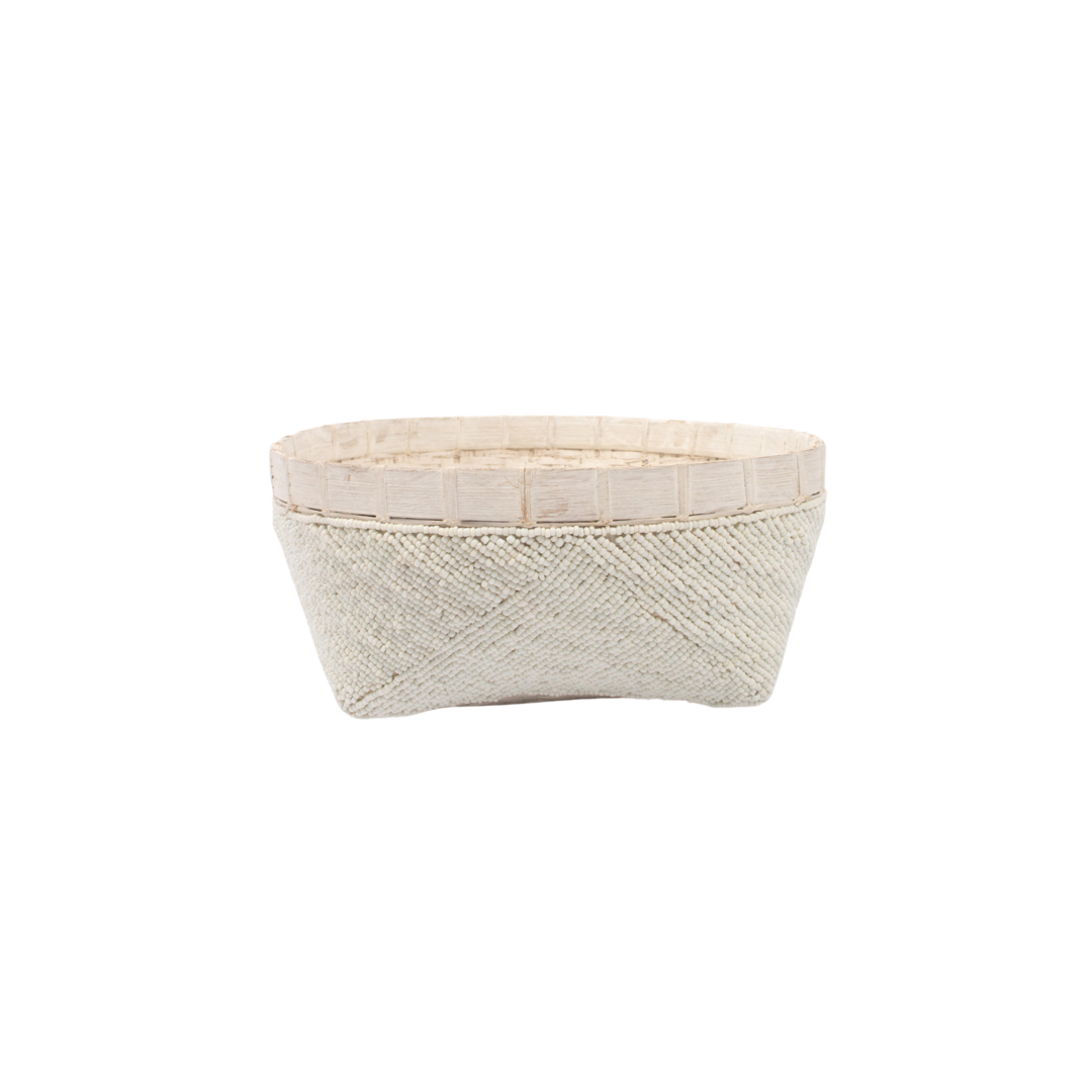 MoonStone Beaded Bowl