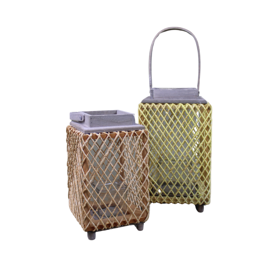 Rectangle-Shaped Lantern in Canary Bee