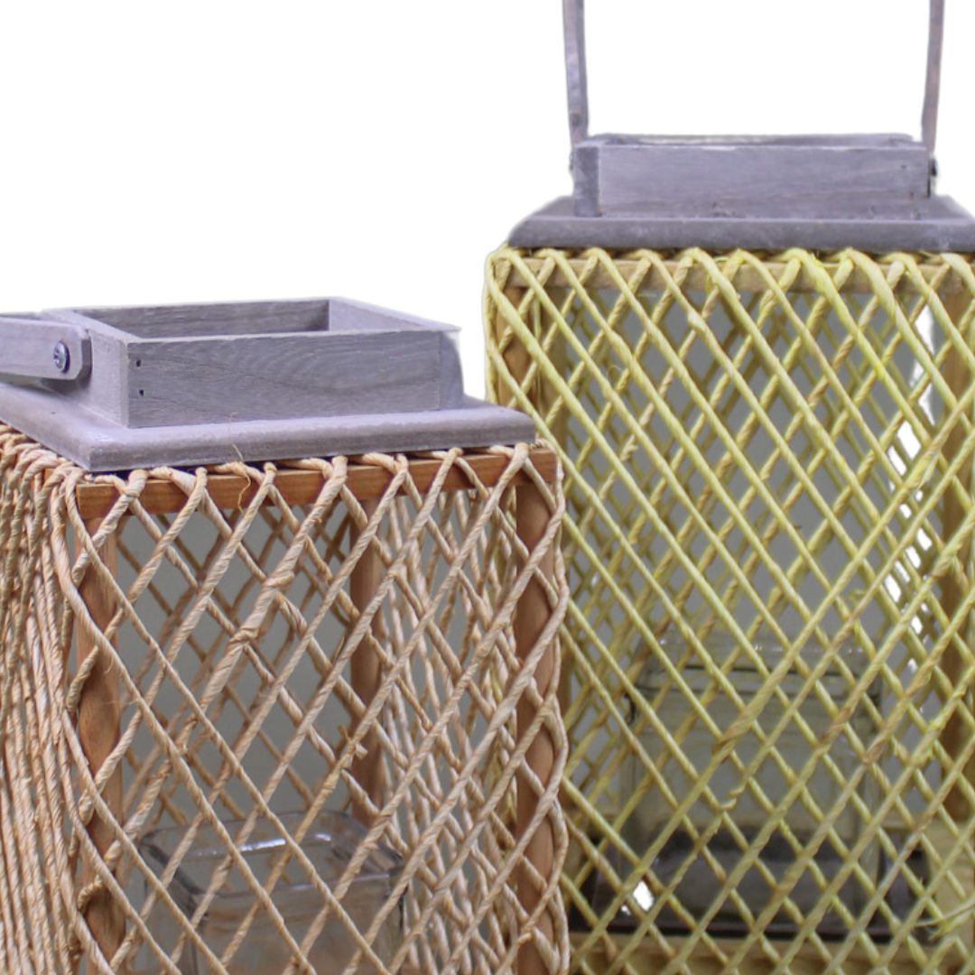 Rectangle-Shaped Lantern in Canary Bee