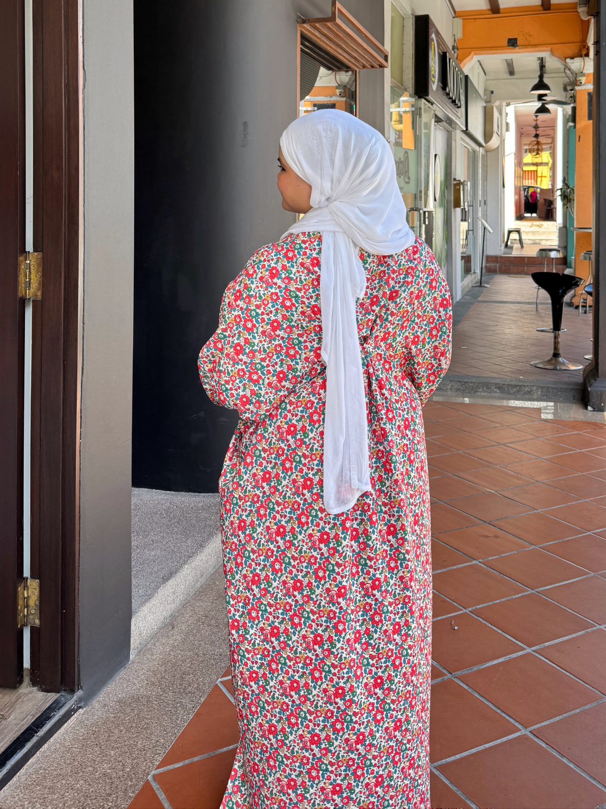 Bloomfield Dress in Ember