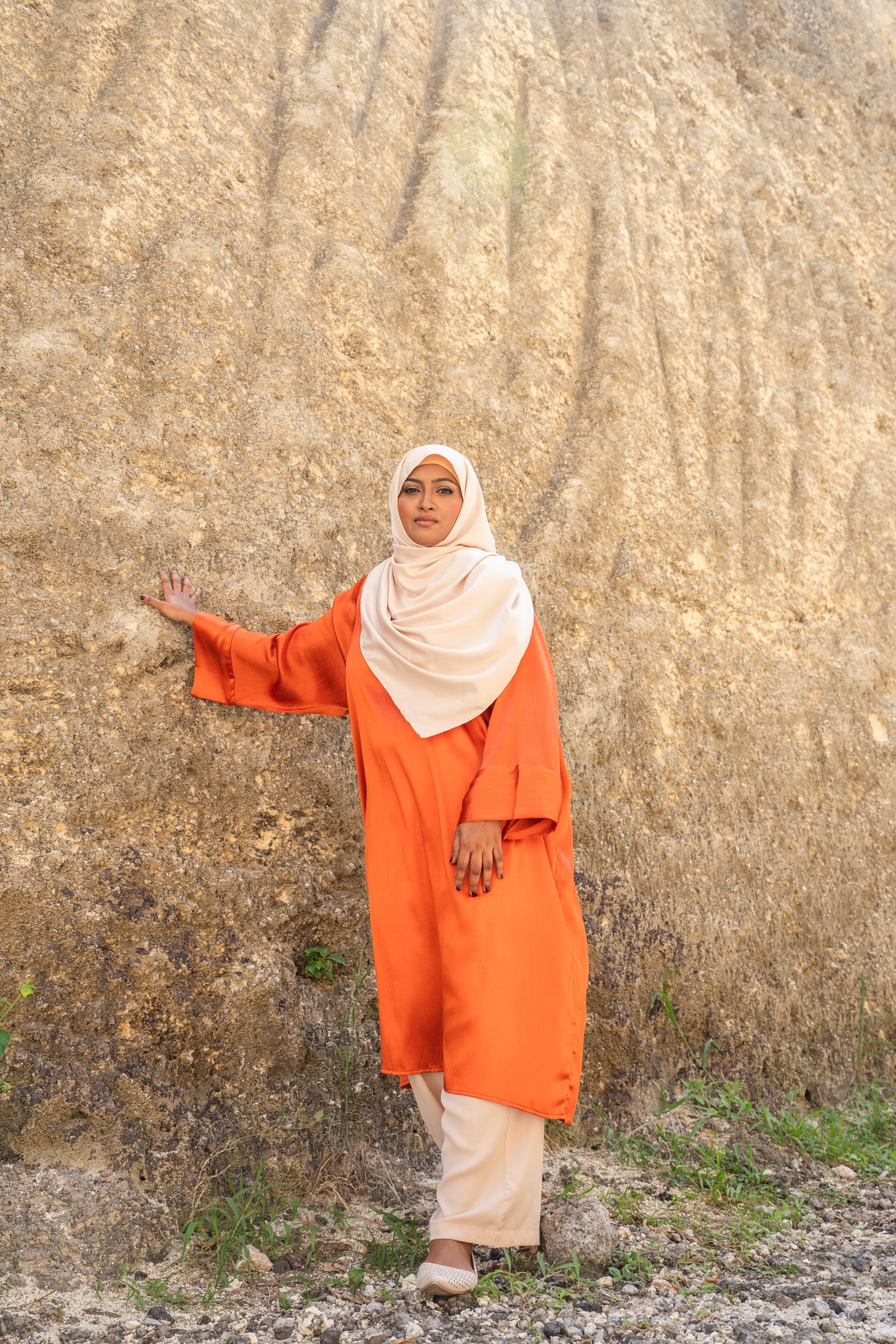 Oversized Blouse in Sun Burst