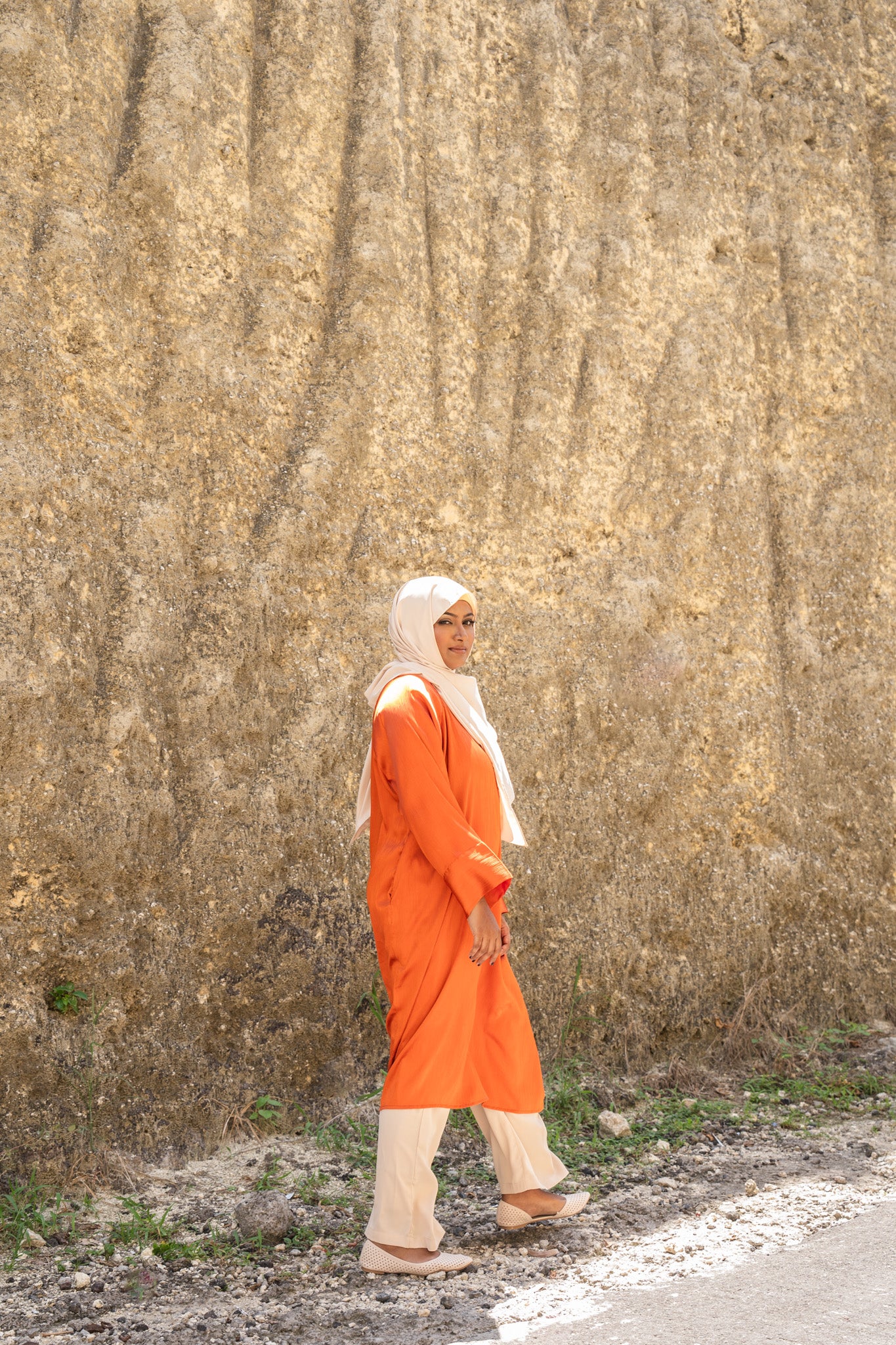 Oversized Blouse in Sun Burst