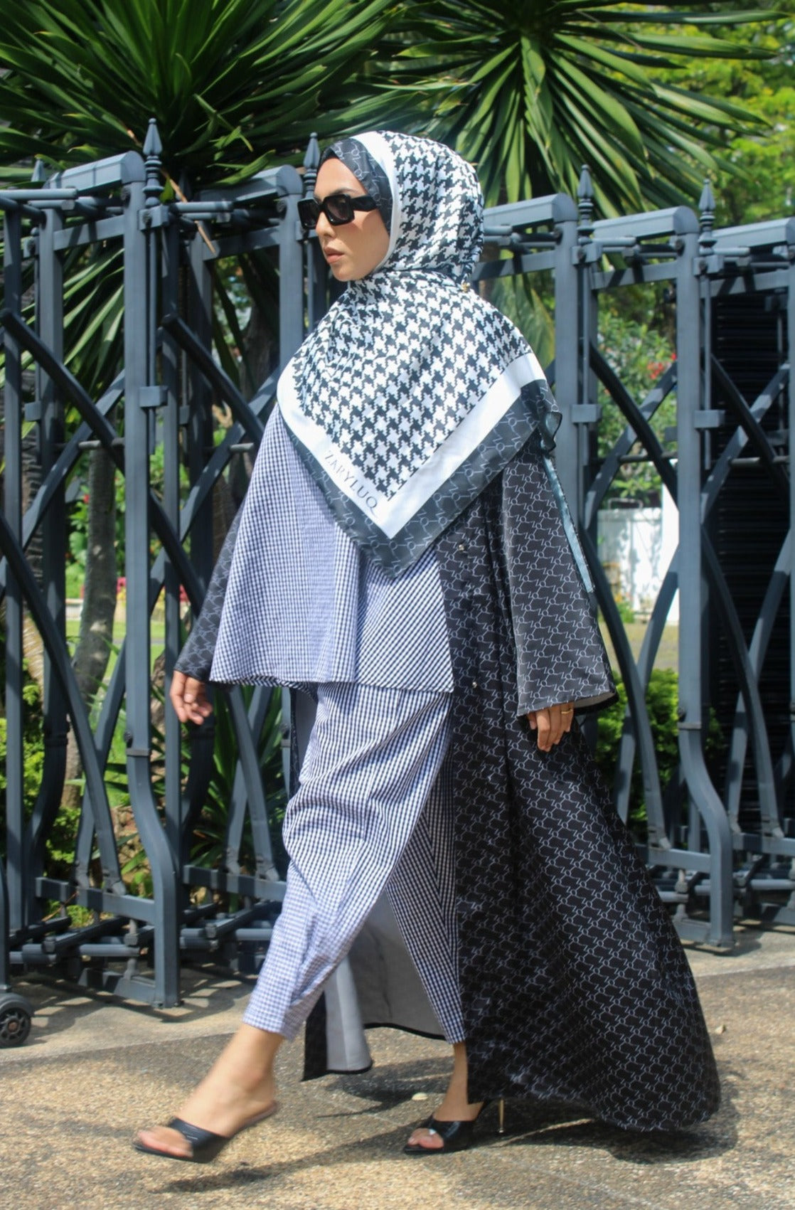 Ging Ham Relaxed Pants