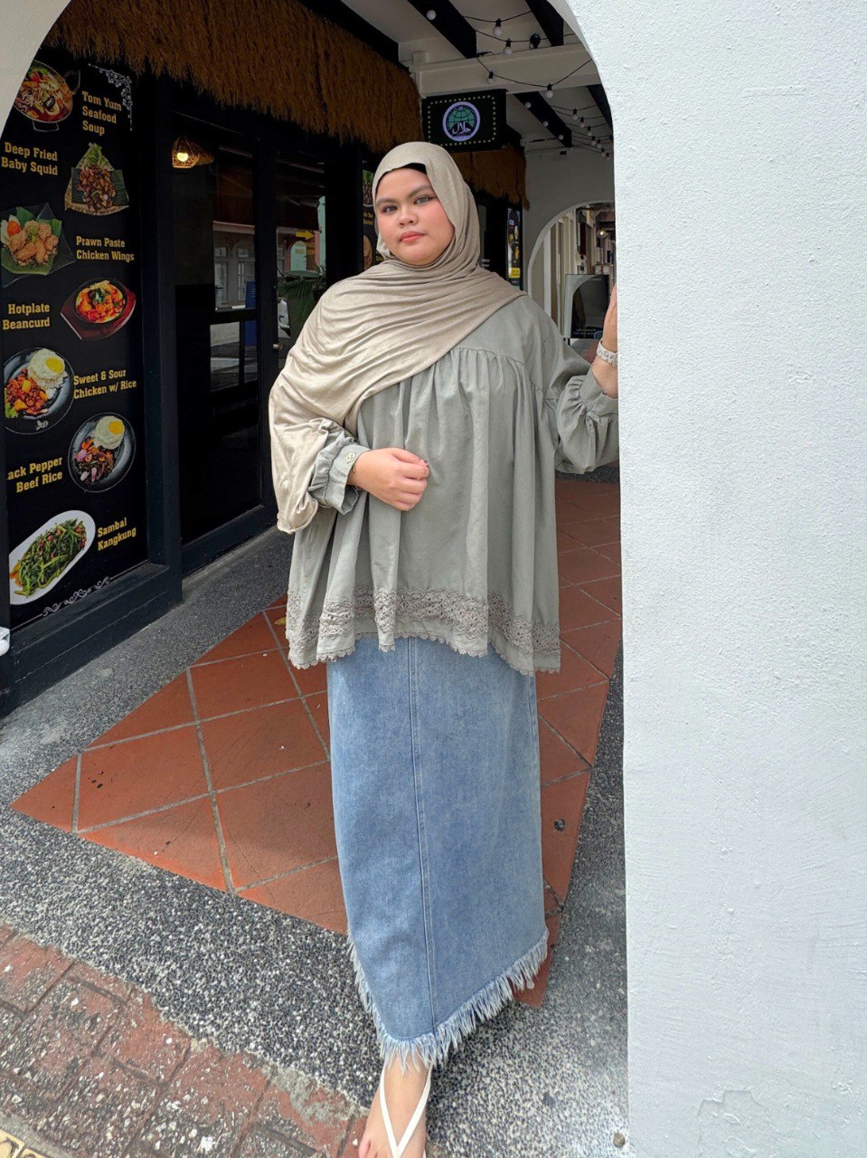 Airy Lace Blouse