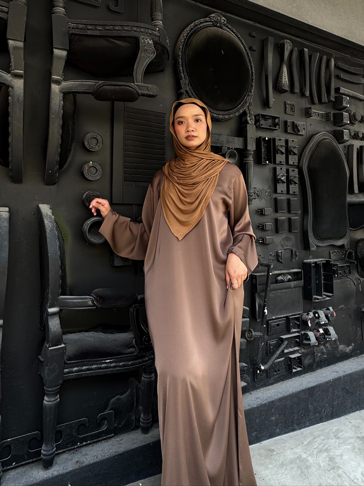 Sienna Satin Dress