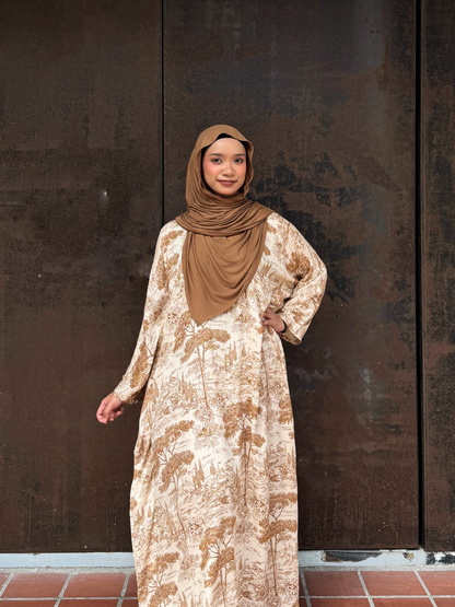 Earthy Oak Dress