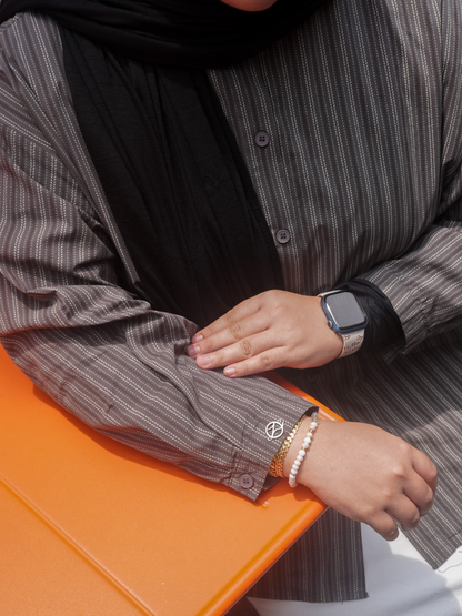 Twin-Lined Roomy Top in Mist-lined