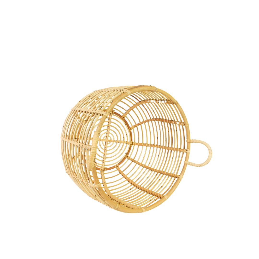 Kuno Rattan Basket in Low