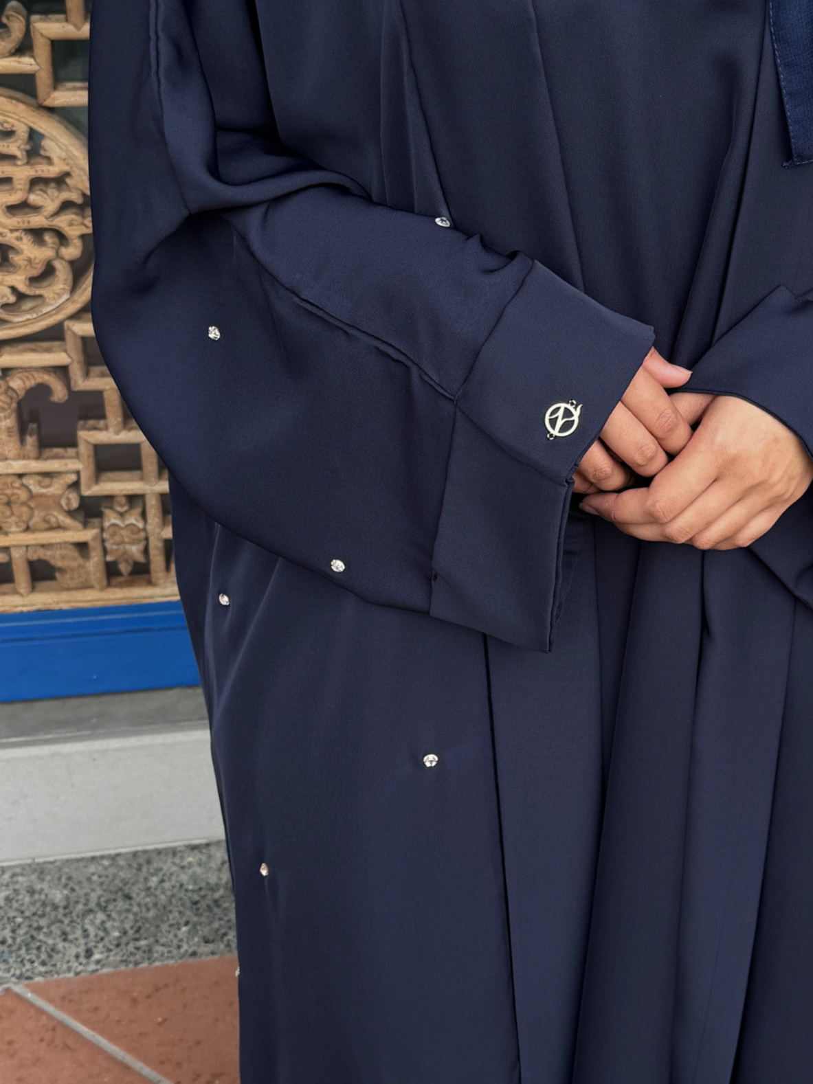 Lateefa Abaya with Swarovski