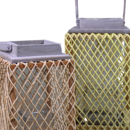 Rectangle-Shaped Lantern in Canary Bee