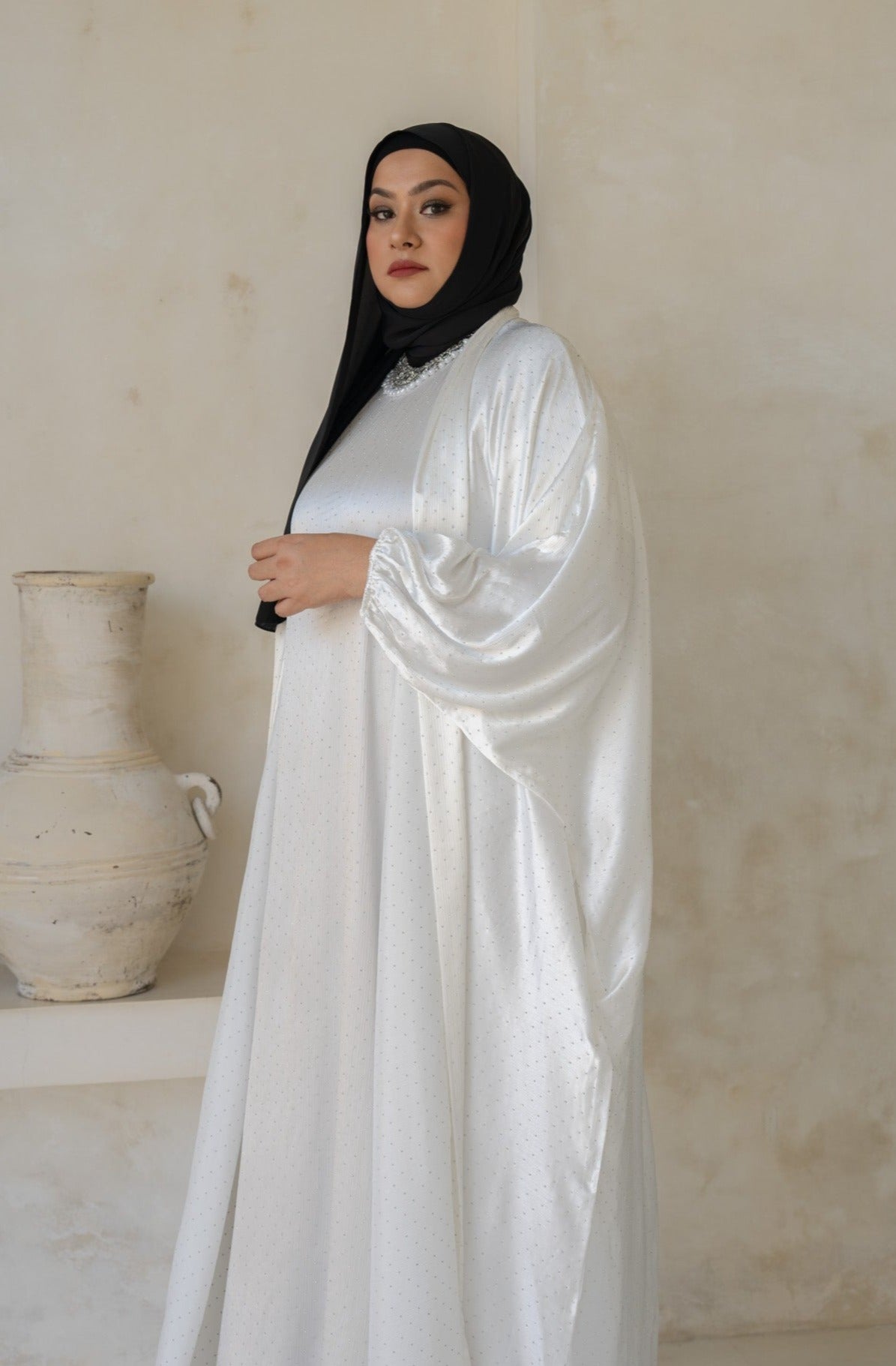 Bling Outer with Inner in Titan White