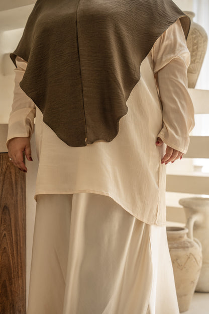 Slim Blouse in Bliss White