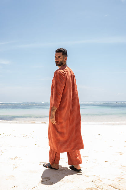 Curve Emir Set in Sun Ray Stripe