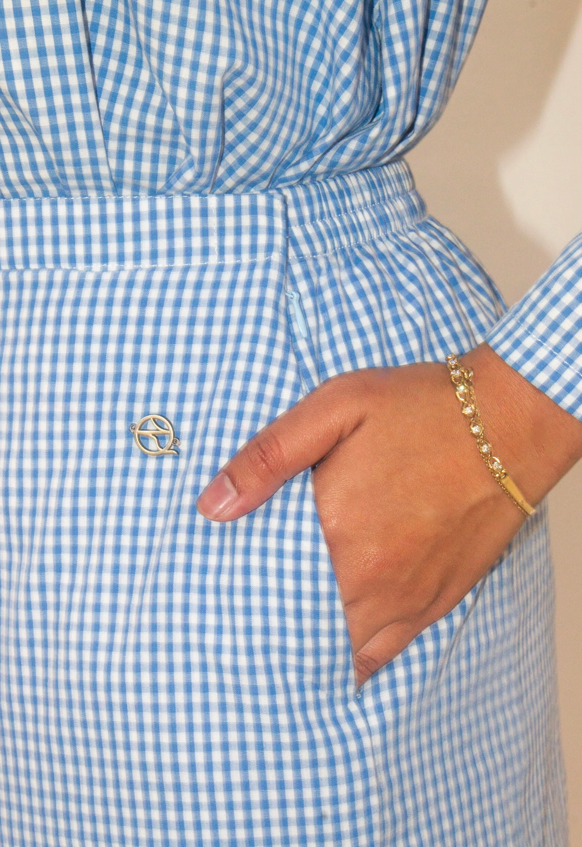 Ging Ham Relaxed Pants