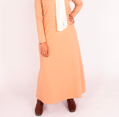 Curve A-Ribbed Skirt