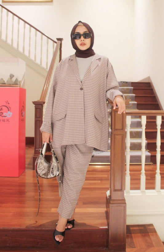 Vintage Ging Ham Slouch Pants
