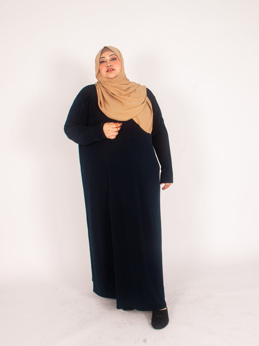 Curve Lycra Maxi Dress