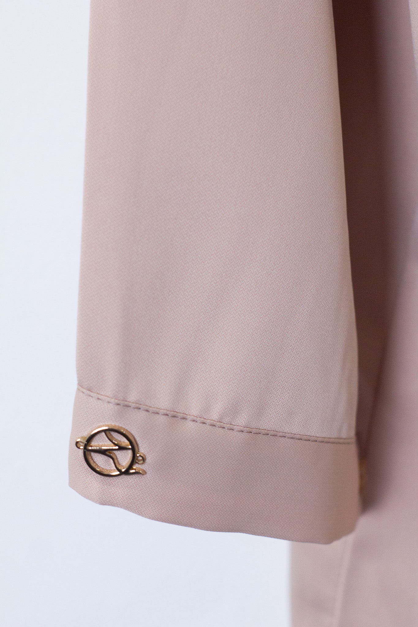 Curve Baju Kurung Top in Dusty Fin
