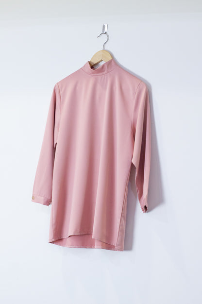 Baju Kurung Top in Pearly Pink