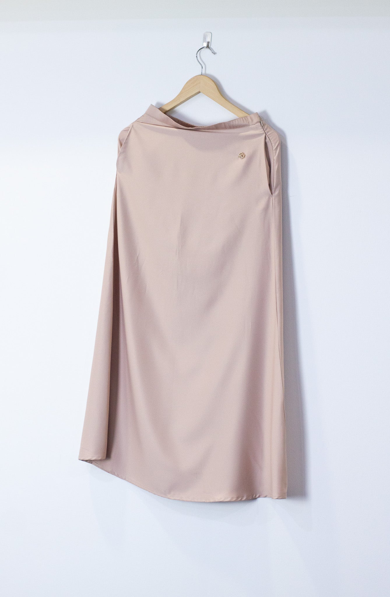 Curve Baju Kurung Skirt in Dusty Fin