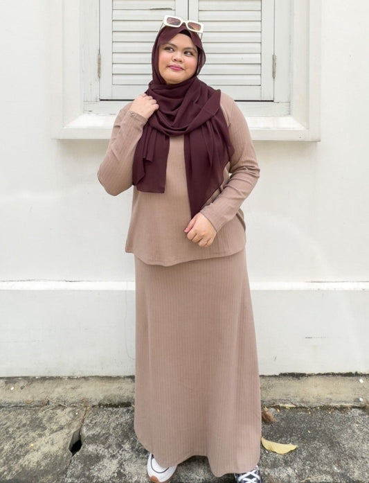 A-Ribbed Skirt