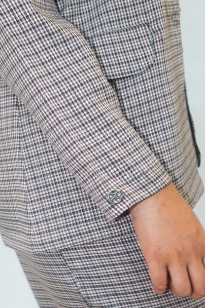 Curve Vintage Ging Ham Blazer